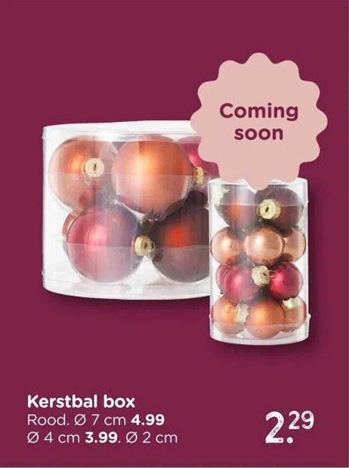 Kerstbal box