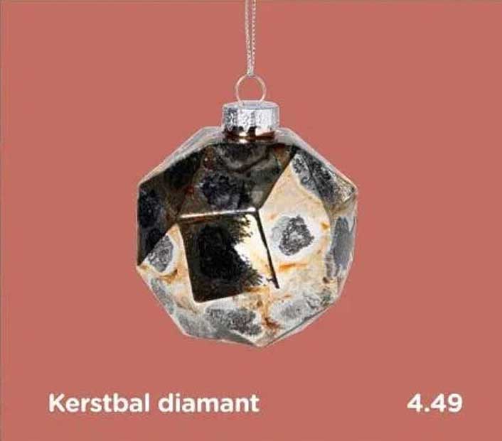 Kerstbal diamant