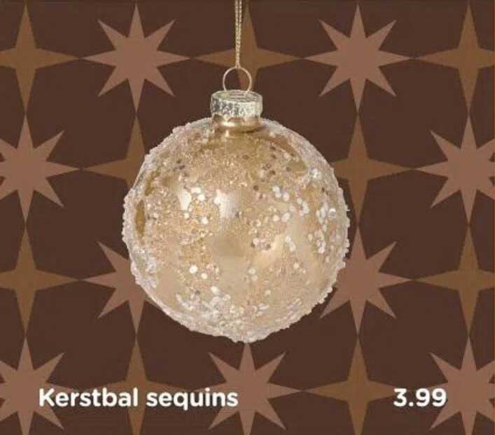 Kerstbal sequins