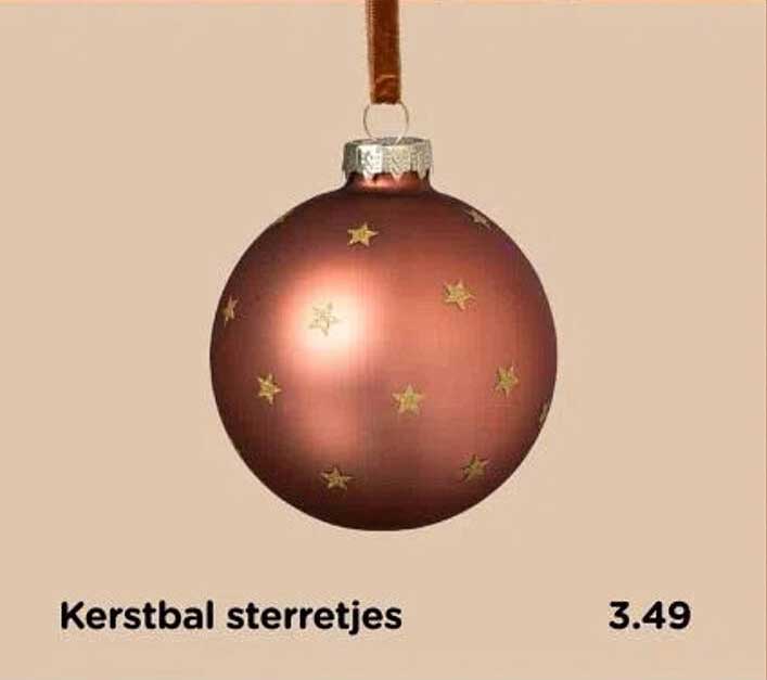Kerstbal sterretjes