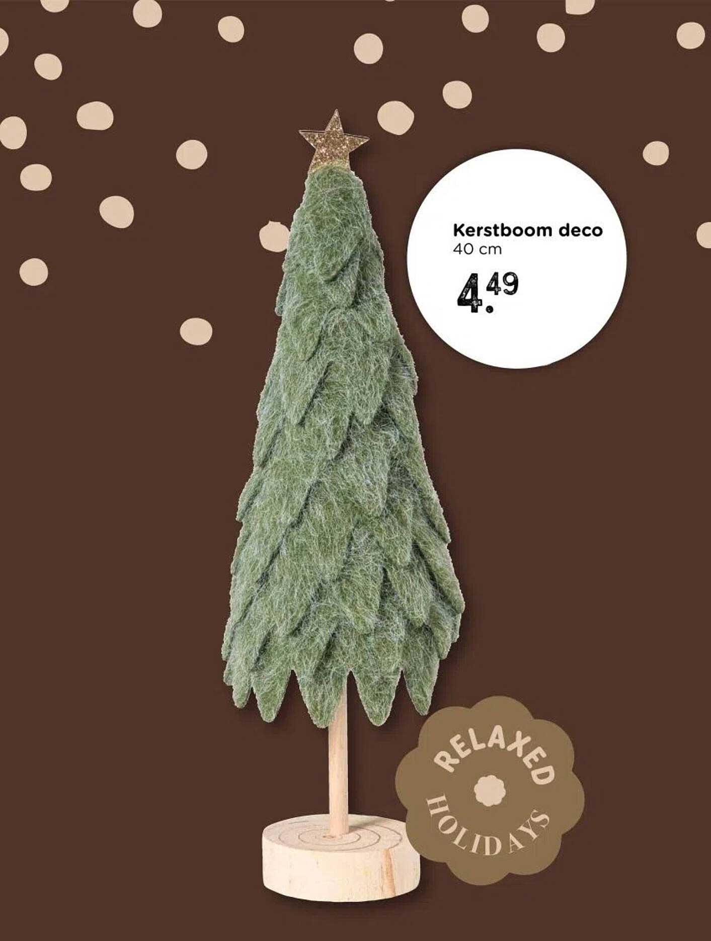 Kerstboom deco 40 cm