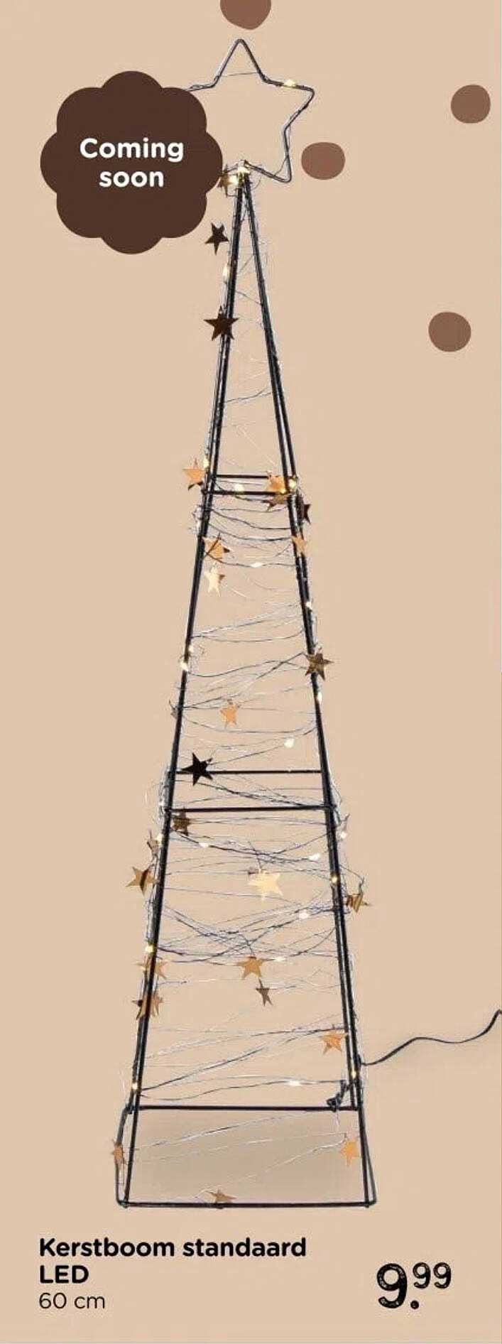 Kerstboom standaard LED 60 cm