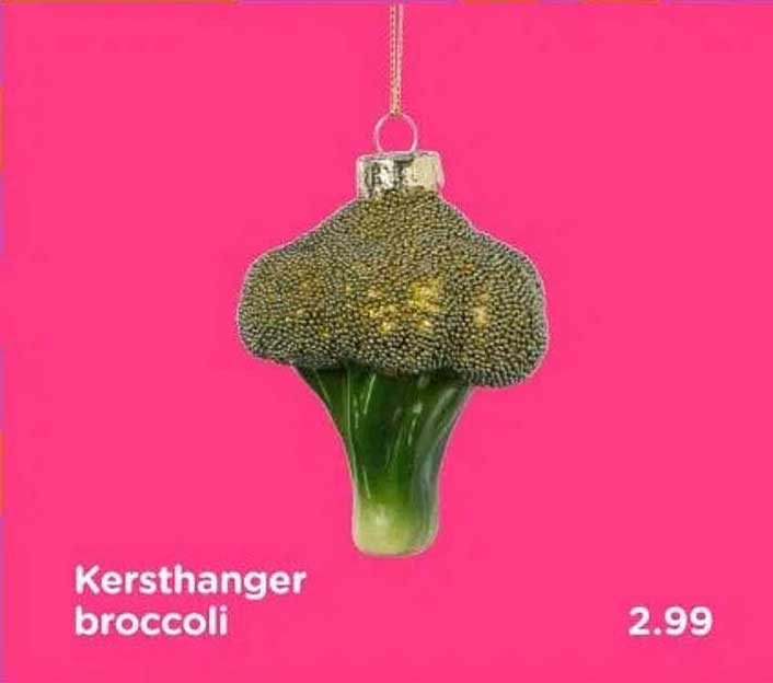 Kersthanger broccoli