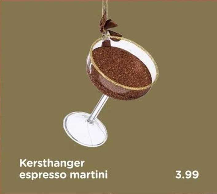 Kersthanger espresso martini