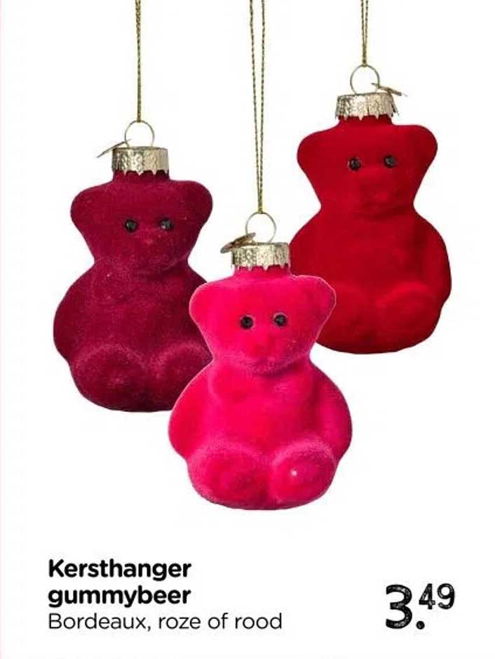 Kersthanger gummybeer