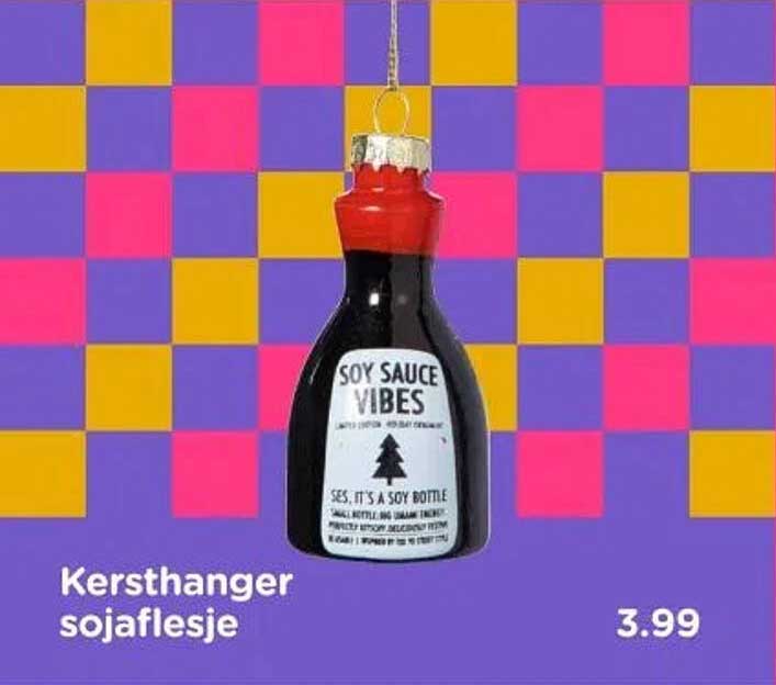 Kersthanger sojaflesje