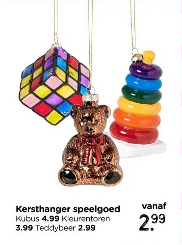 Kersthanger speelgoed
