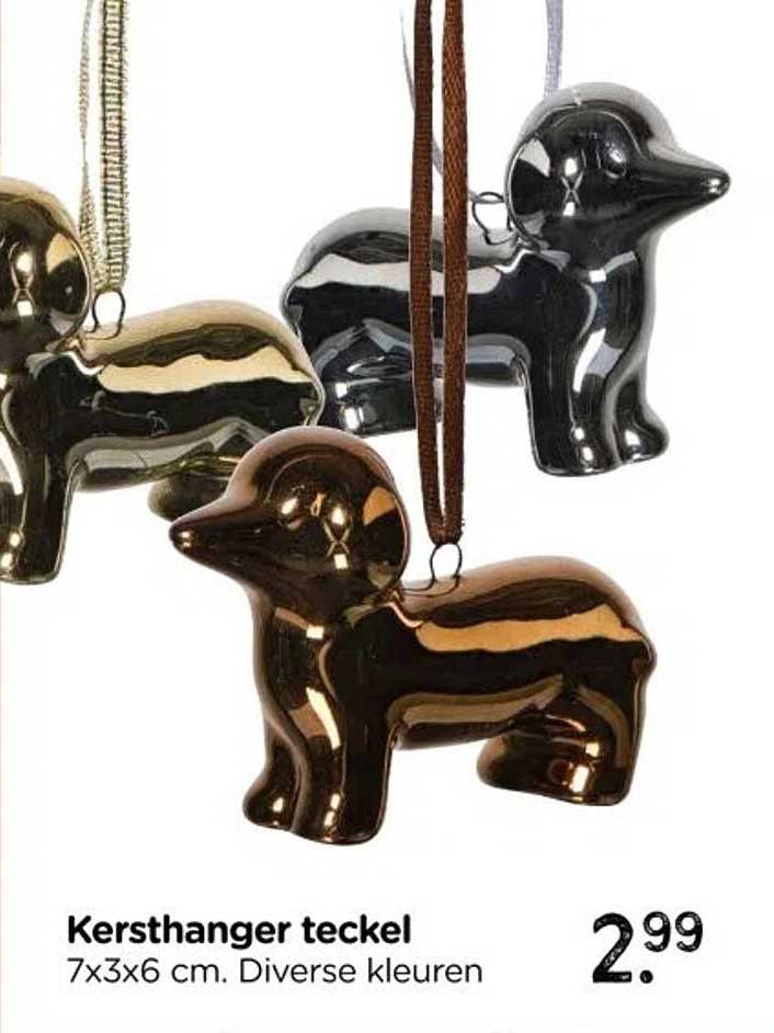 Kersthanger teckel