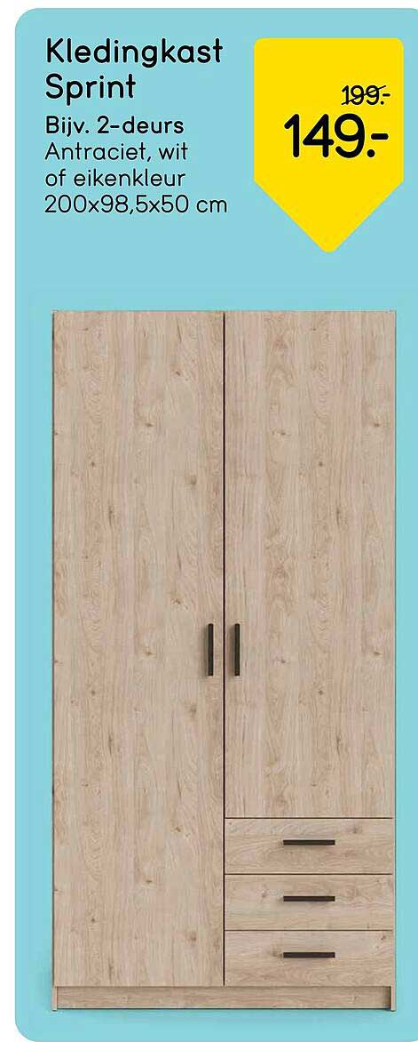 Kledingkast Sprint