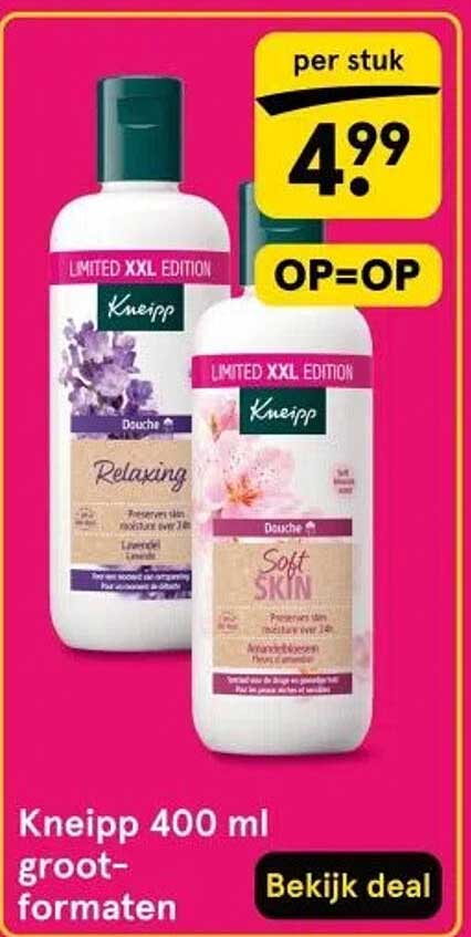 Kneipp 400 ml grootformaten