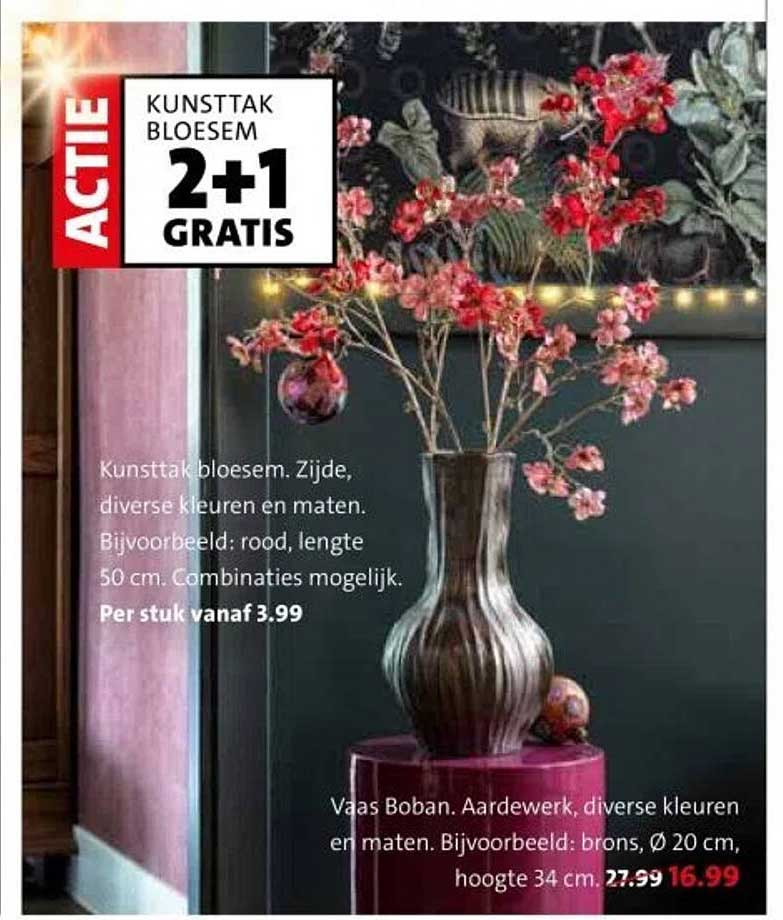 Kunsttak bloesem 2+1 GRATIS