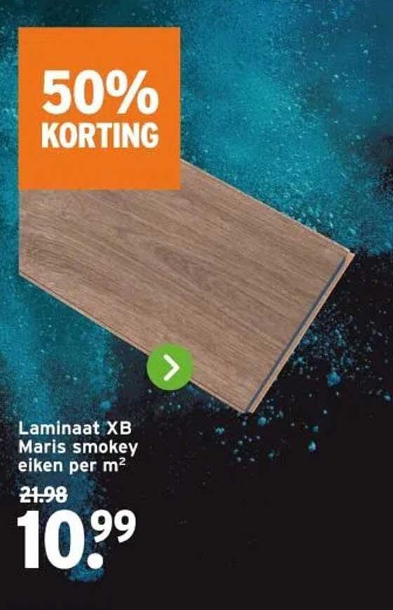 Laminaat XB Maris smokey eiken per m²
