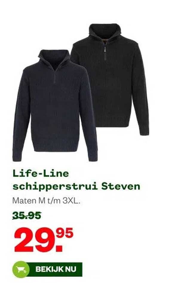 Life-Line schipperstrui Steven