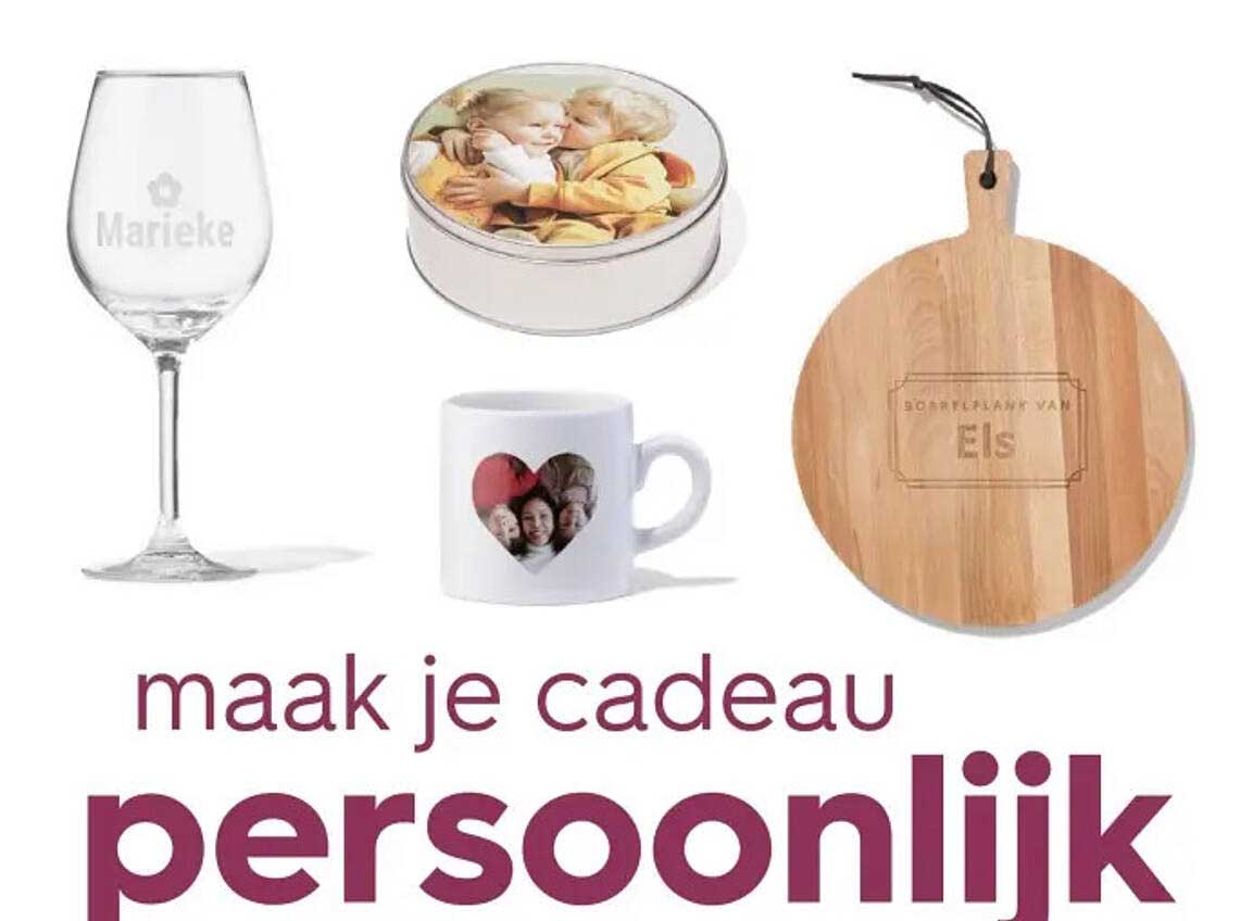 maak je cadeau persoonlijk