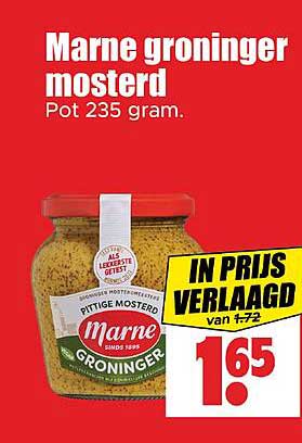 Marne groninger mosterd