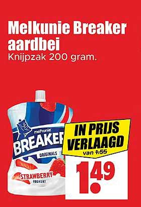 Melkunie Breaker aardbei