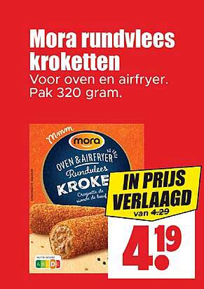 Mora rundvlees kroketten