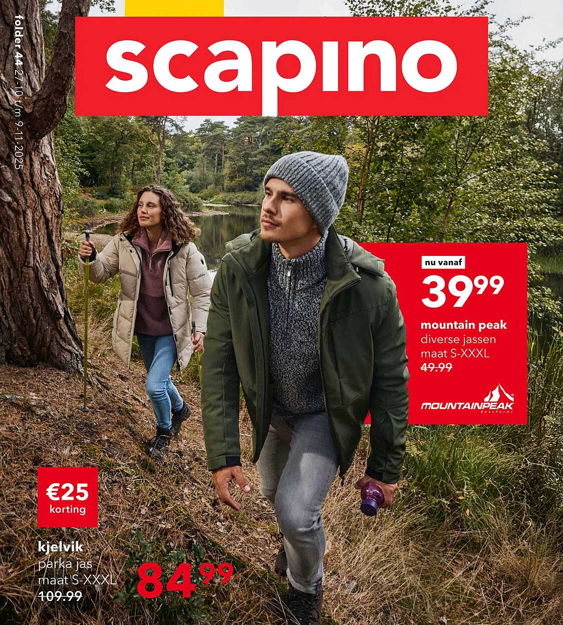 mountain peak diverse jassen maat S-XXXL