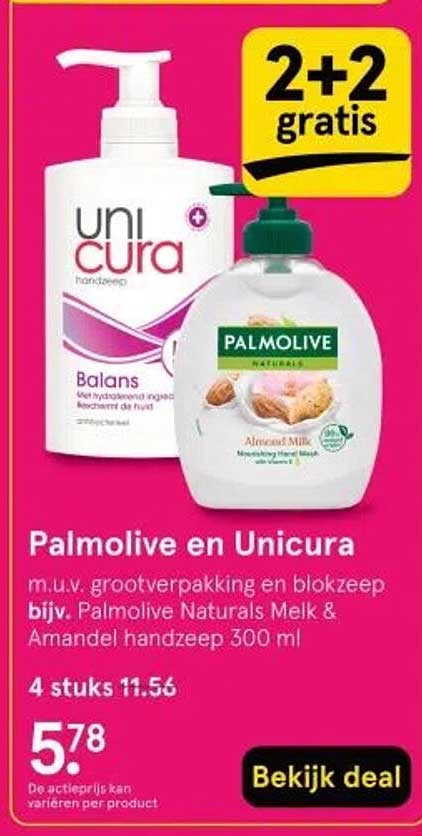 Palmolive en Unicura
