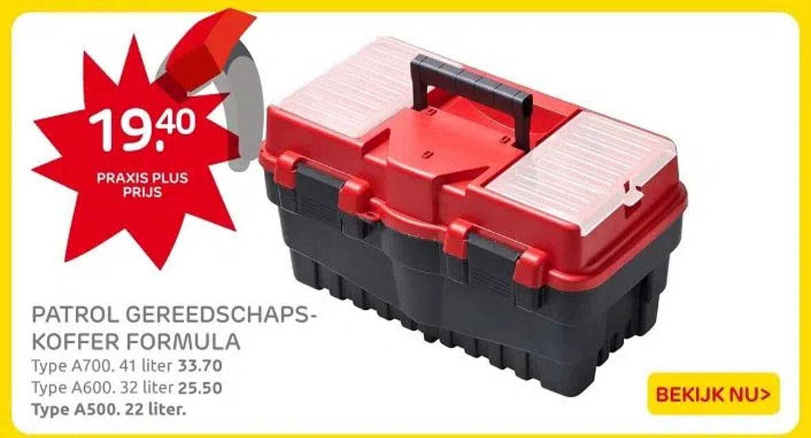 PATROL GEREEDSCHAPSKOFFER FORMULA