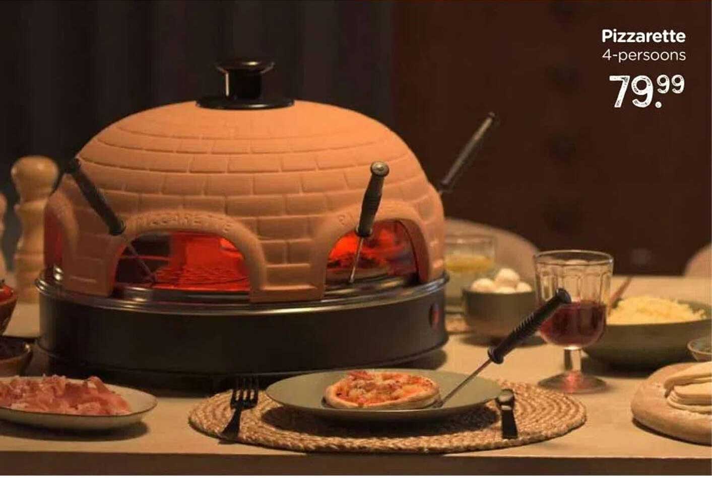 Pizzarette 4-personen