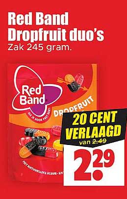 Red Band Dropfruit duo's Zak 245 gram.
