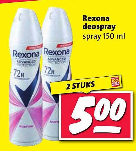 Rexona deospray spray 150 ml