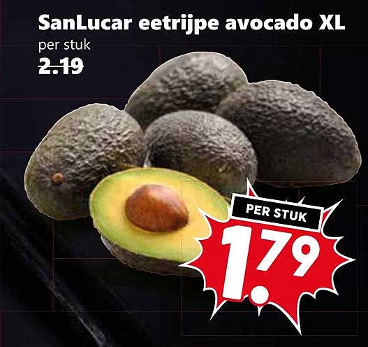 SanLucar eetrijpe avocado XL