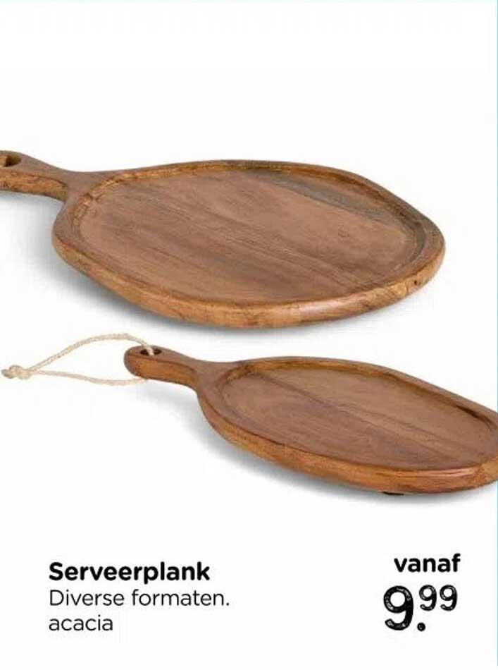 Serveerplank Diversen formaten. acacia