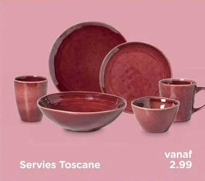 Servies Toscane