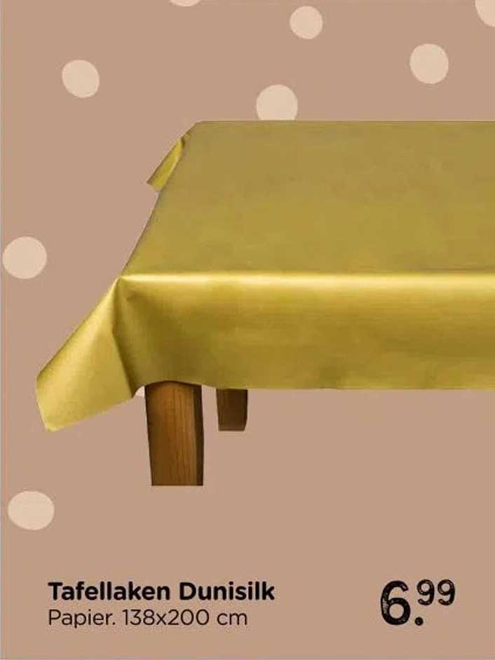 Tafellaken Dunisilk