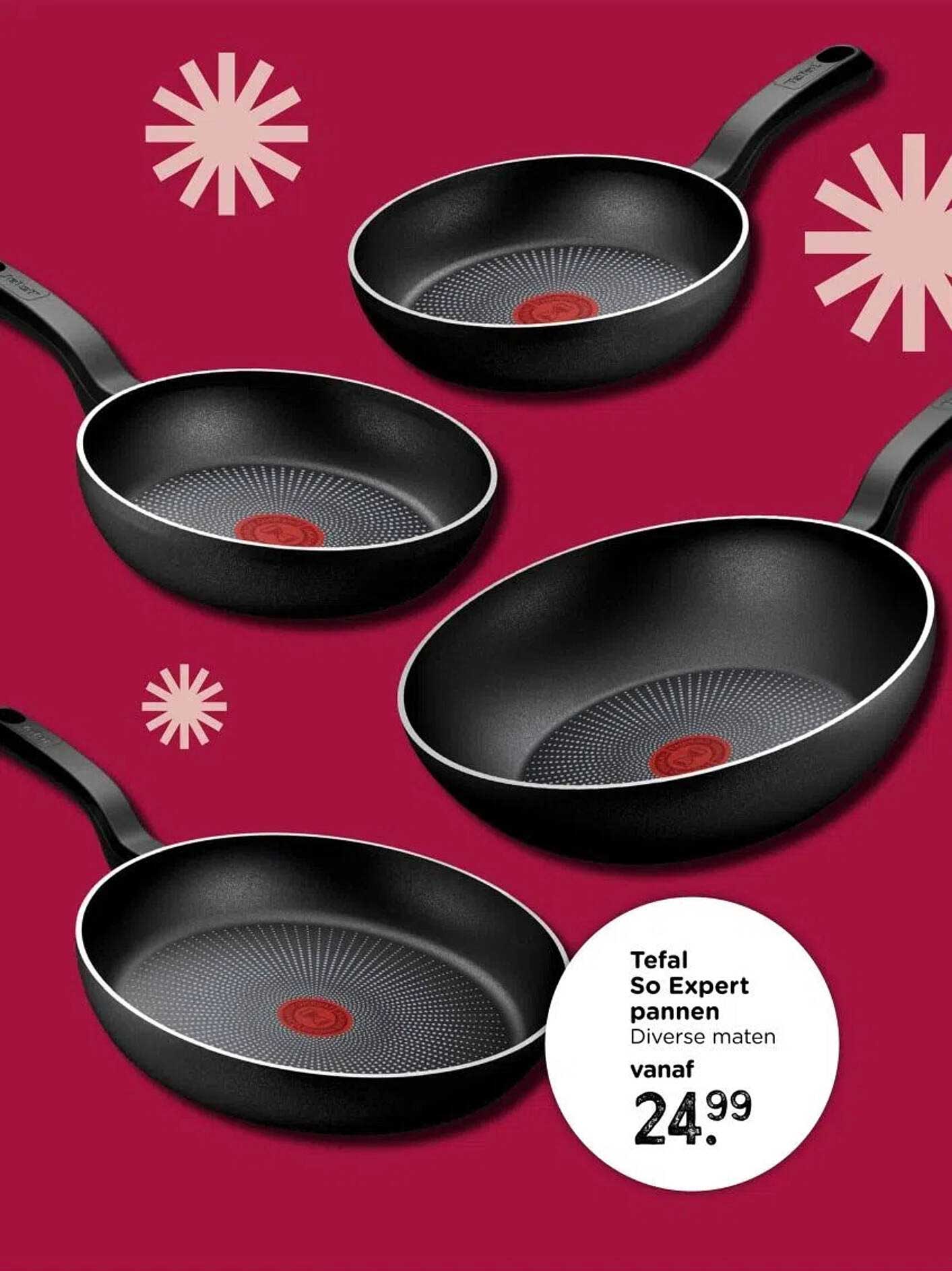 Tefal So Expert pannen Diverse maten vanaf 24,99