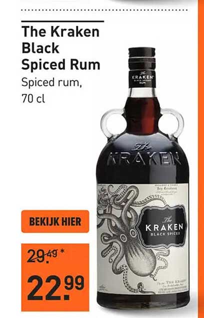 The Kraken Black Spiced Rum
