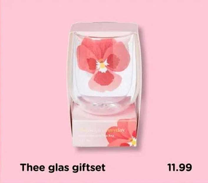 Thee glas giftset
