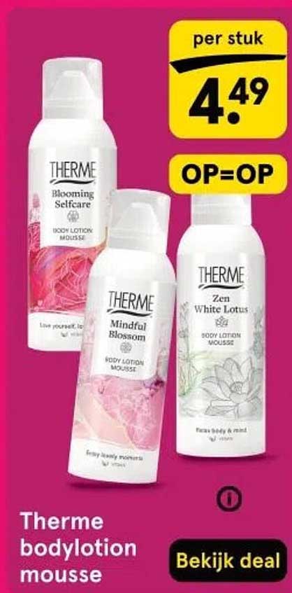 Therme bodylotion mousse