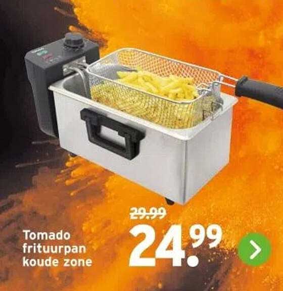 Tomado friteuse koude zone