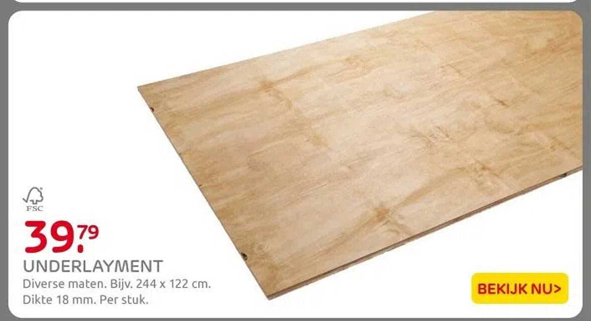 UNDERLAYMENT