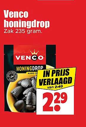 Venco honingdrop
