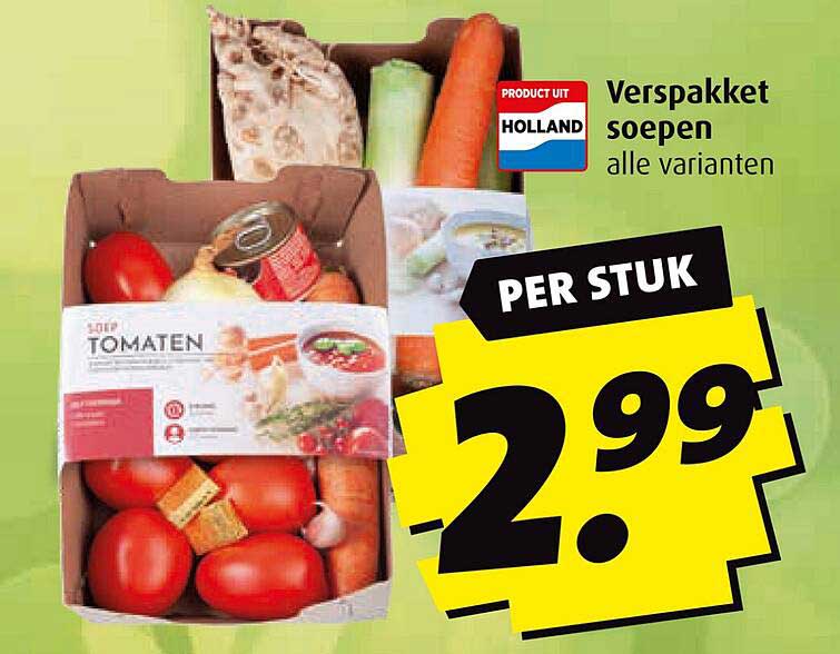 Verspakket soepen alle varianten