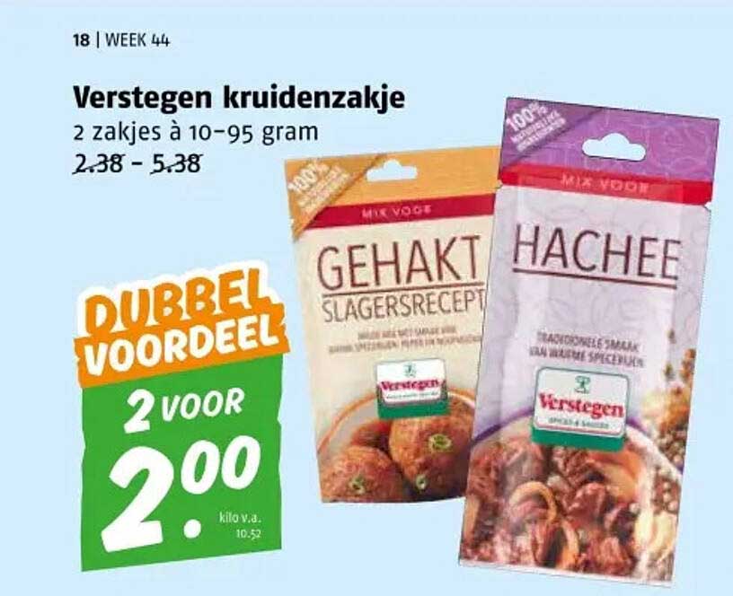Verstegen kruidenenzakje 2 zakjes à 10-95 gram