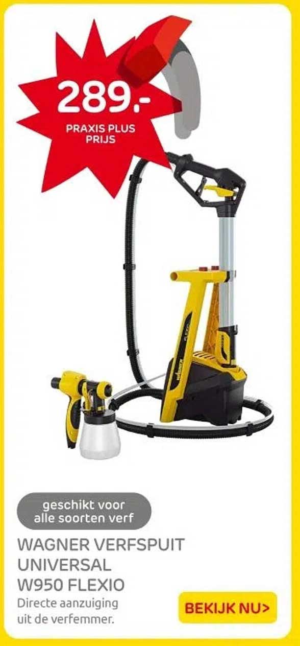 WAGNER VERFSPUIT UNIVERSAL W950 FLEXIO