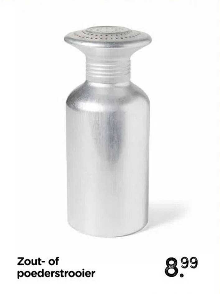 Zout- of poederstrooier