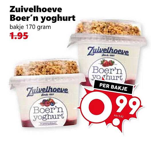 Zuivelhoeve Boer’n yoghurt