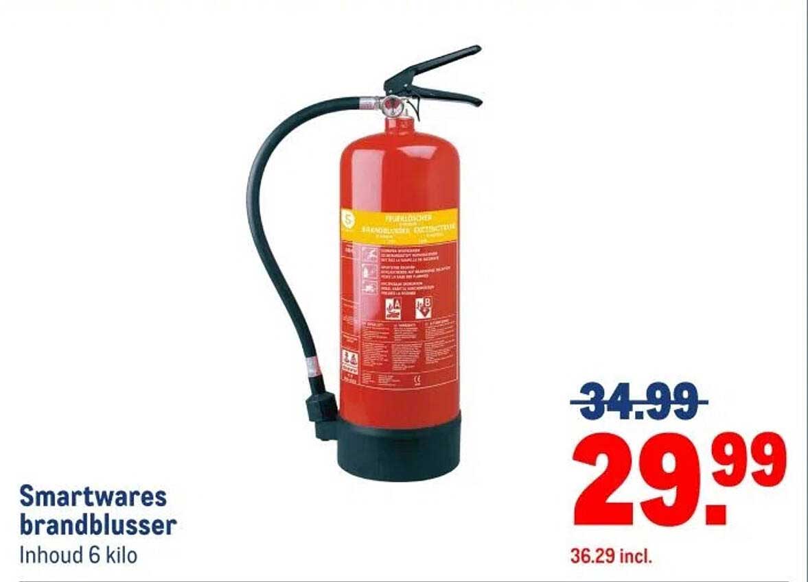 Smartwares brandblusser