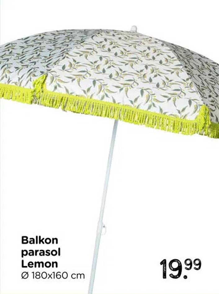 Balkon parasol Lemon