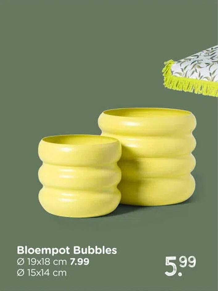 Bloempot Bubbles