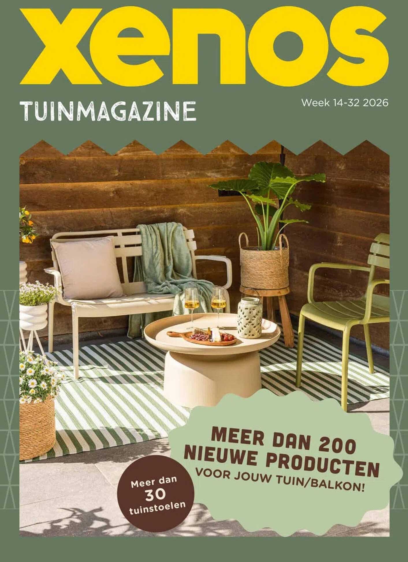 MEER DAN 200 NIEUWE PRODUCTEN VOOR JOUW TUIN/BALKON!