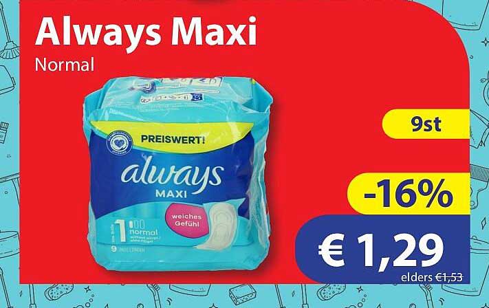 Always Maxi Normal