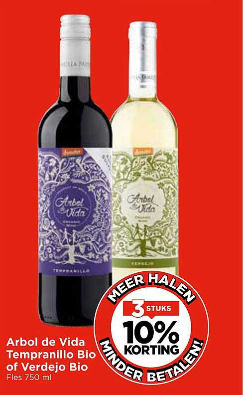 Arbol de Vida Tempranillo Bio of Verdejo Bio