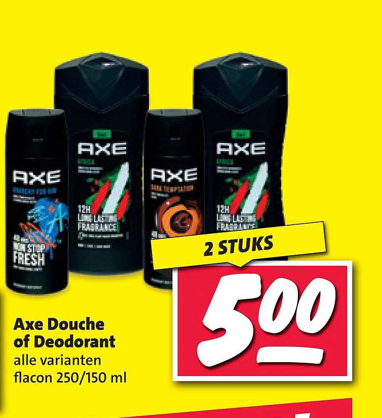 Axe Douche of Deodorant